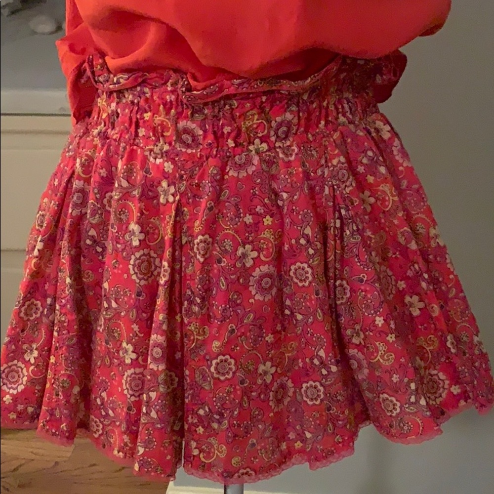 Floral Miniskirt | Max Rave